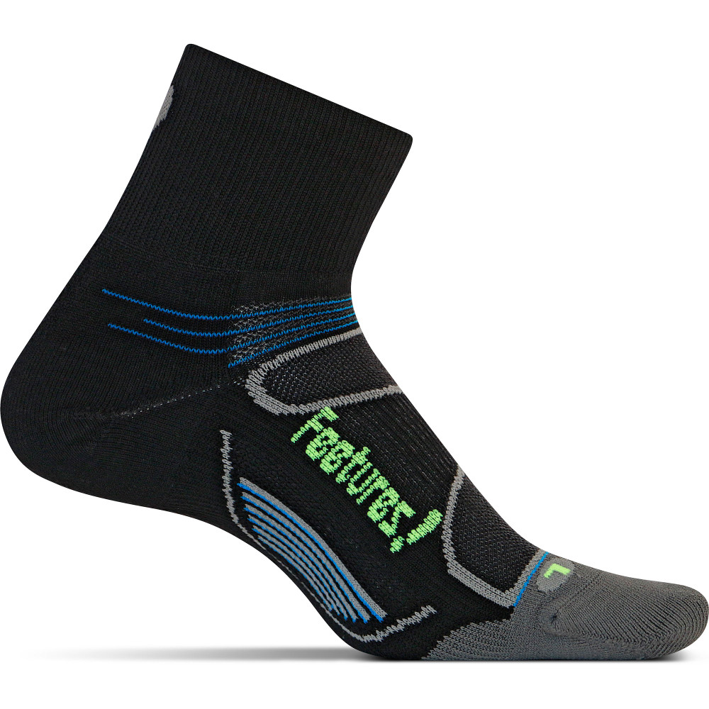 Buy Feetures Elite Light Cushion Quarter Socks Run and