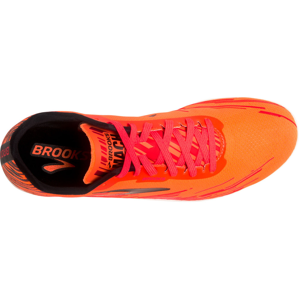 brooks mach 18 womens orange