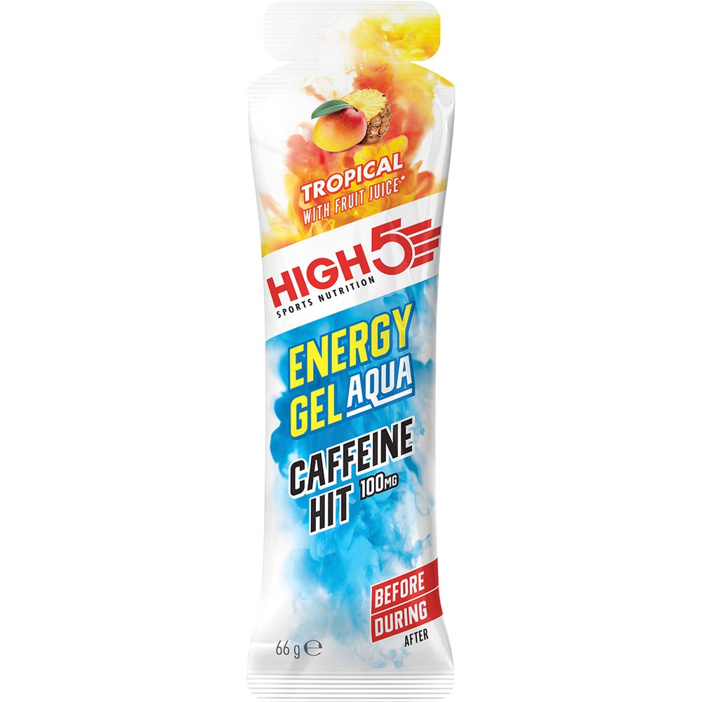Buy High 5 Energy Gel Aqua Caffeine Run and