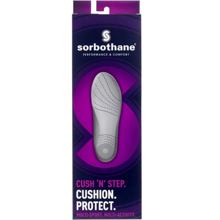 Sorbothane Cush 'n' Step Insoles in Berry
