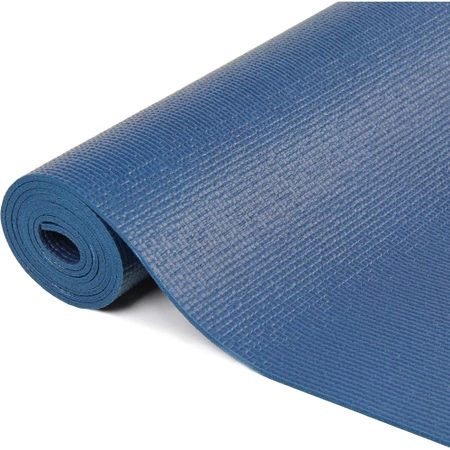 Fitness-Mad Warrior Yoga Mat II 4mm in Dark Blue