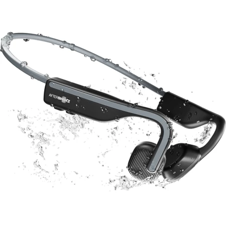 Shokz OpenMove Headphones in Black/Grey