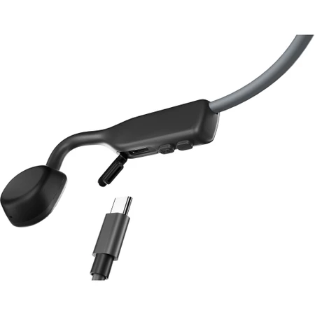 Shokz OpenMove Headphones in Black/Grey