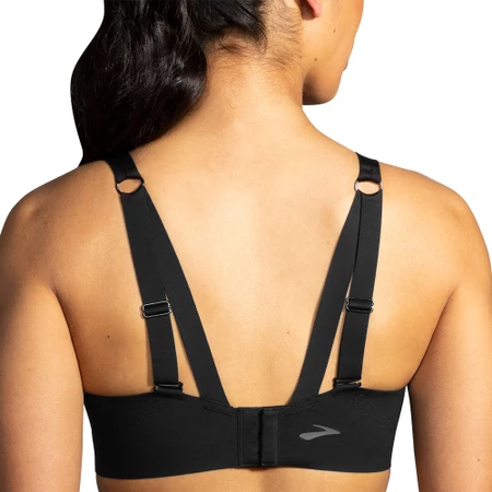 Brooks Drive Underwire Run  Bra in Black